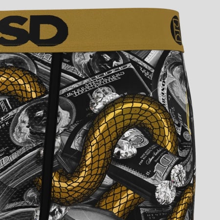 PSD - Boxer 424180047 Noir Gris