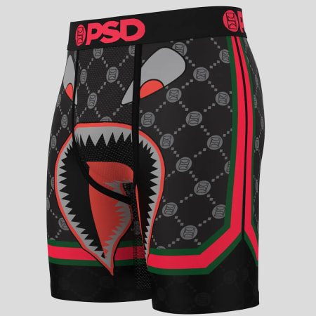 PSD - Juego de 3 calzoncillos bóxer 424180108 Negro Rojo Gris