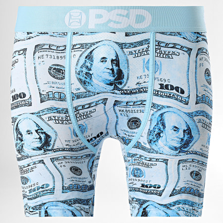 PSD - Lote de 3 Boxers 424180192 Negro Rojo Azul Claro