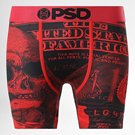 PSD - Lote de 3 Boxers 424180192 Negro Rojo Azul Claro