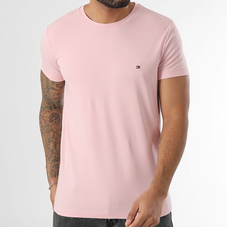Tommy Hilfiger - Tee Shirt Slim Stretch 0800 Rose