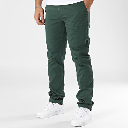 Tommy Hilfiger - Pantalon Chino Denton 7873 Vert Foncé