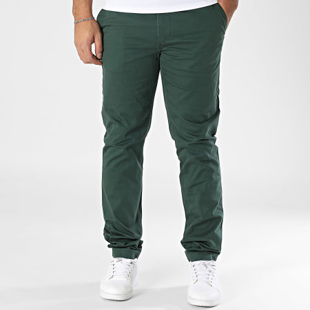 Tommy Hilfiger - Pantalon Chino Denton 7873 Vert Foncé