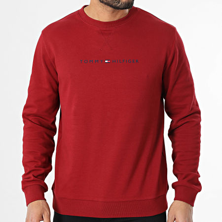 Tommy Hilfiger Sweat Crewneck 3346 Bordeaux LaBoutiqueOfficielle