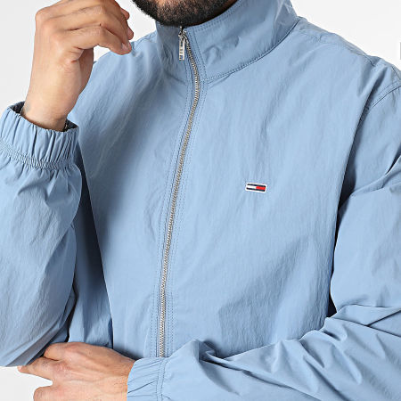 Tommy Jeans - Veste Zippée Essential 0655 Bleu Clair