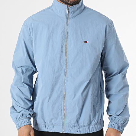 Tommy Jeans - Veste Zippée Essential 0655 Bleu Clair