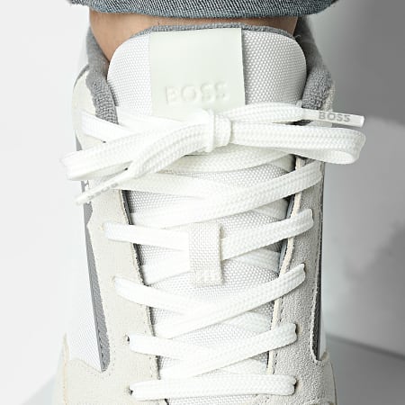 BOSS - Parkour Runner sneakers 50523221 Open White - Ryses