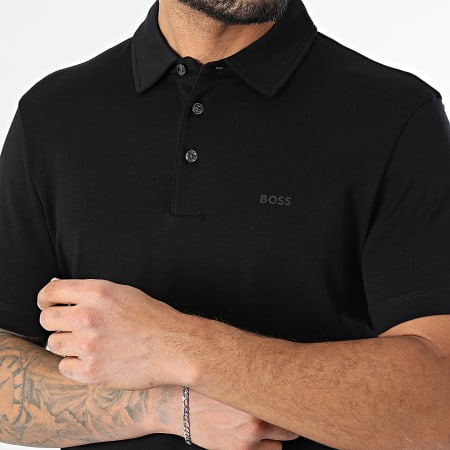 BOSS - Polo Manches Courtes Palosh 30 50471335 Noir