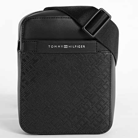Tommy Hilfiger - Sacoche Monogram Mini Reporter 3307 Noir