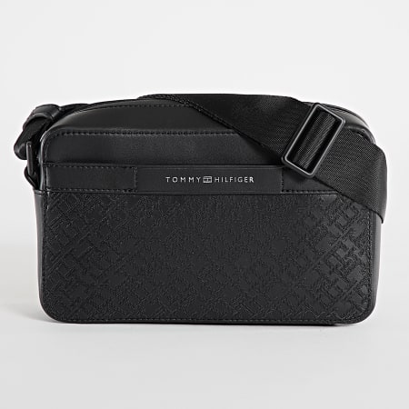 Tommy Hilfiger - Sacoche Monogram EW Reporter 3306 Noir