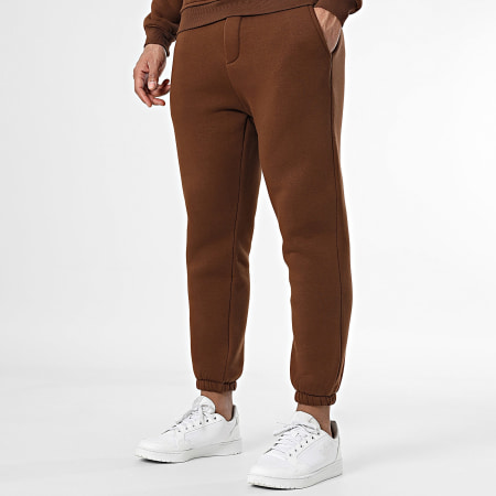 Uniplay - Ensemble De Survetement Marron