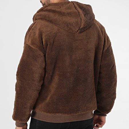 Uniplay - Veste Zippée Capuche Marron