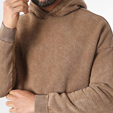 Uniplay - Sweat Capuche Marron