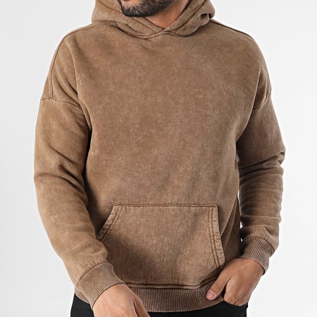 Uniplay - Sweat Capuche Marron