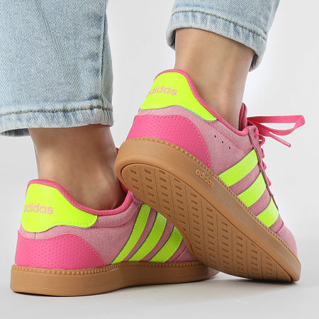 Adidas Sportswear - Baskets Femme Breaknet Sleek JH6899 Pulse Magenta Lucid Lemon Bliss Pink