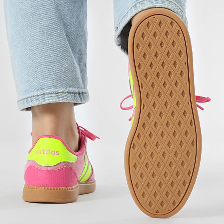 Adidas Sportswear - Baskets Femme Breaknet Sleek JH6899 Pulse Magenta Lucid Lemon Bliss Pink