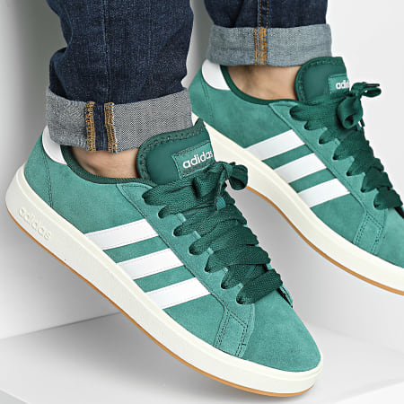adidas gazelle silver green womens adidas Gazelle Indoor Collegiate Green Lucid Pink (Women's) – YankeeKicks  Online main image 0