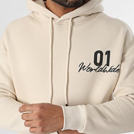 Ikao - Sweat Capuche Beige