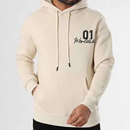Ikao - Sweat Capuche Beige