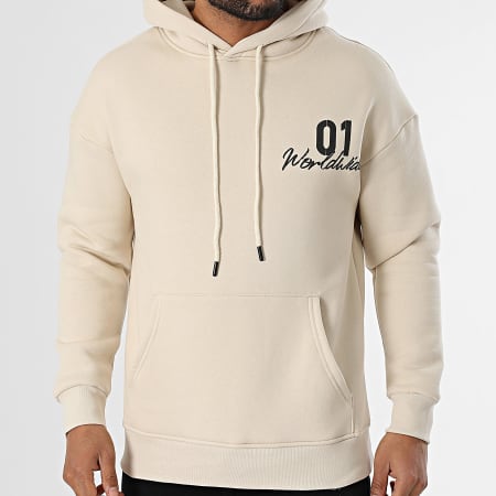 Ikao - Sweat Capuche Beige