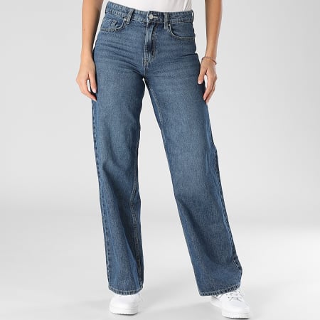 Only - Jean Baggy Femme Carla Bleu Denim