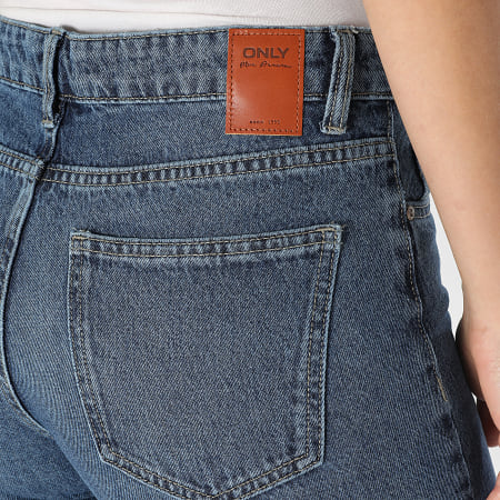 Only - Jean Baggy Femme Carla Bleu Denim