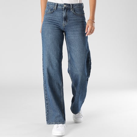 Only - Jean Baggy Femme Carla Bleu Denim