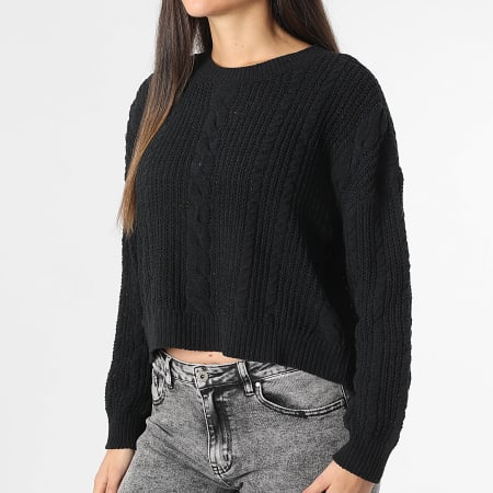 Only - Pull Femme Elly Life Noir