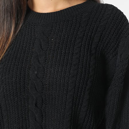 Only - Pull Femme Elly Life Noir