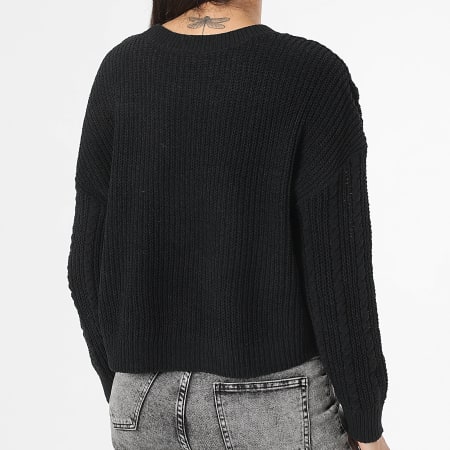Only - Pull Femme Elly Life Noir