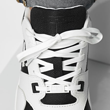 Tommy Jeans - Baskets Retro Basket Cupsole Tumble 1513 Ecru