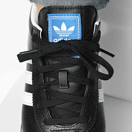Adidas Originals Baskets Samoa 019351 Core Black Footwear White Gold Metal LaBoutiqueOfficielle