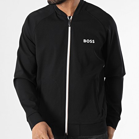 BOSS - Samoo zip-up sweatshirt 50530732 Black - Ryses