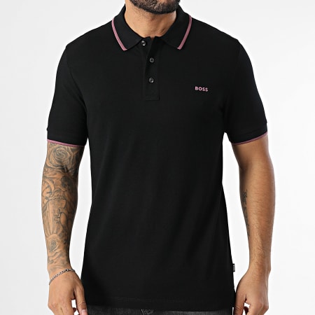 BOSS - Polo de manga corta Parlay 190 50494697 Negro
