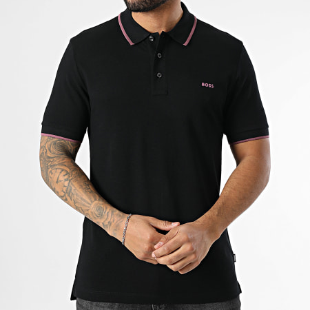 BOSS - Polo de manga corta Parlay 190 50494697 Negro