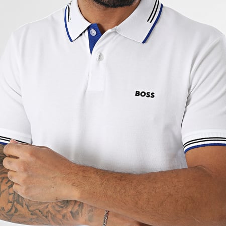 BOSS - Polo de manga corta Paul 50506193 Blanco