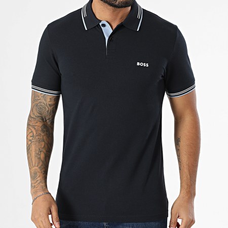 BOSS - Polo de manga corta Paul 50506193 Azul marino