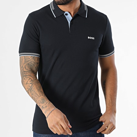 BOSS - Polo de manga corta Paul 50506193 Azul marino