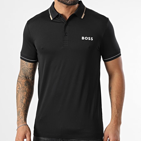 BOSS - Polo de manga corta Paul Pro 50506203 Negro