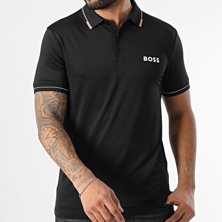 BOSS - Polo de manga corta Paul Pro 50506203 Negro