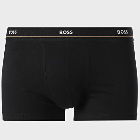 BOSS - Lot De 5 Boxers 50531660 Noir Bleu Marine Bleu Ardoise Bleu Clair