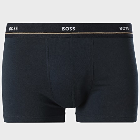 BOSS - Lot De 5 Boxers 50531660 Noir Bleu Marine Bleu Ardoise Bleu Clair