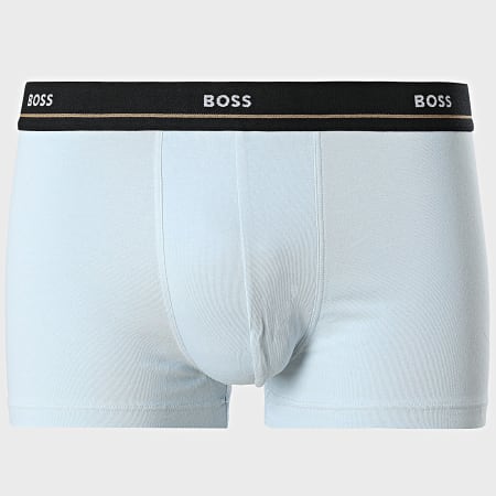 BOSS - Lot De 5 Boxers 50531660 Noir Bleu Marine Bleu Ardoise Bleu Clair