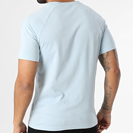 BOSS - Tee Shirt Slim 50517970 Bleu Clair