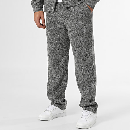 Frilivin - Ensemble Veste Et Pantalon Noir Blanc