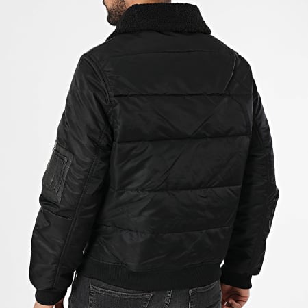 Frilivin - Veste Simili Cuir Noir