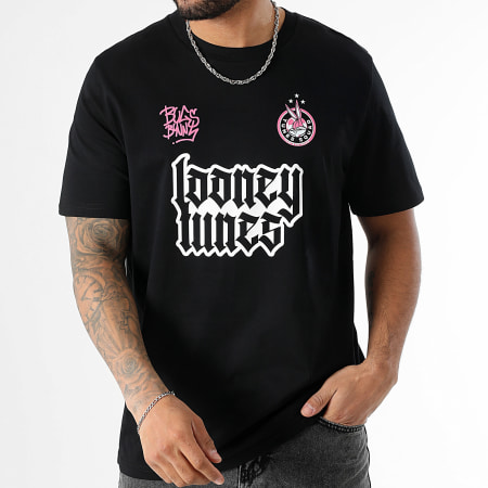 Looney Tunes - Camiseta oversize Hybrid Bugs Negro