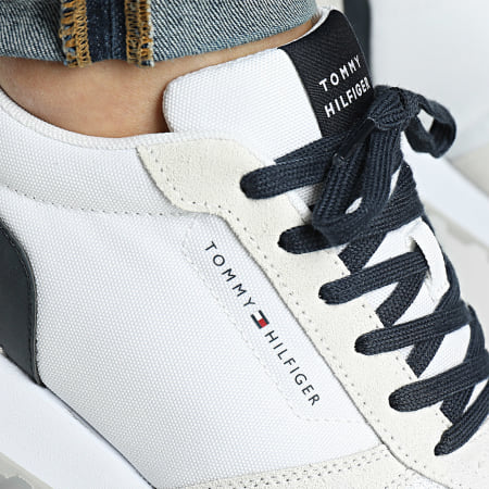 Tommy Hilfiger - Baskets New Runner Eva Mix Flag 5454 White