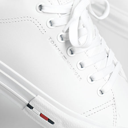Tommy Hilfiger - Baskets Hi Vulc Street Low Rwb Leather 5312 White