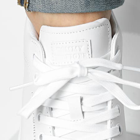 Tommy Hilfiger - Baskets Hi Vulc Street Low Rwb Leather 5312 White